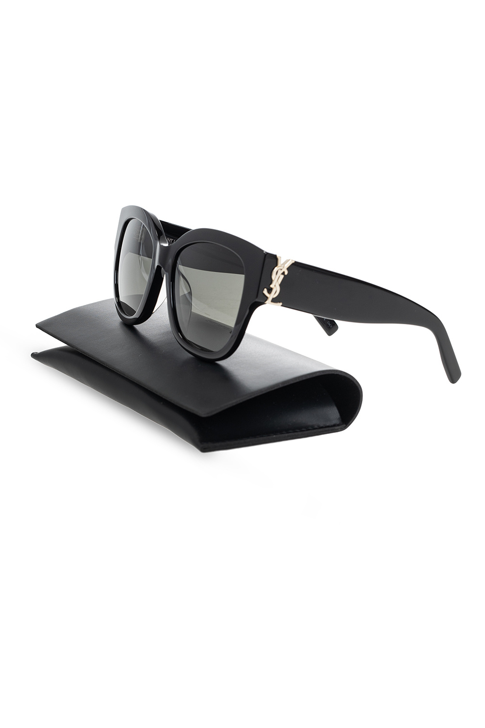 SAINT LAURENT サングラス SL M95/F-002 BLACK Saint Laurent SL M95/F 002 Sunglasses - US